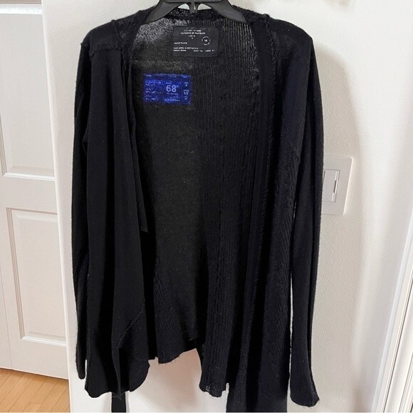 AllSaints Spitalfields Wendell Cardigan Sweater in Black 14 - Picture 2 of 12